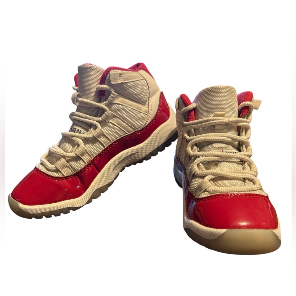 Nike Cherry Air Jordan 11 Red and white High-Top Sneakers